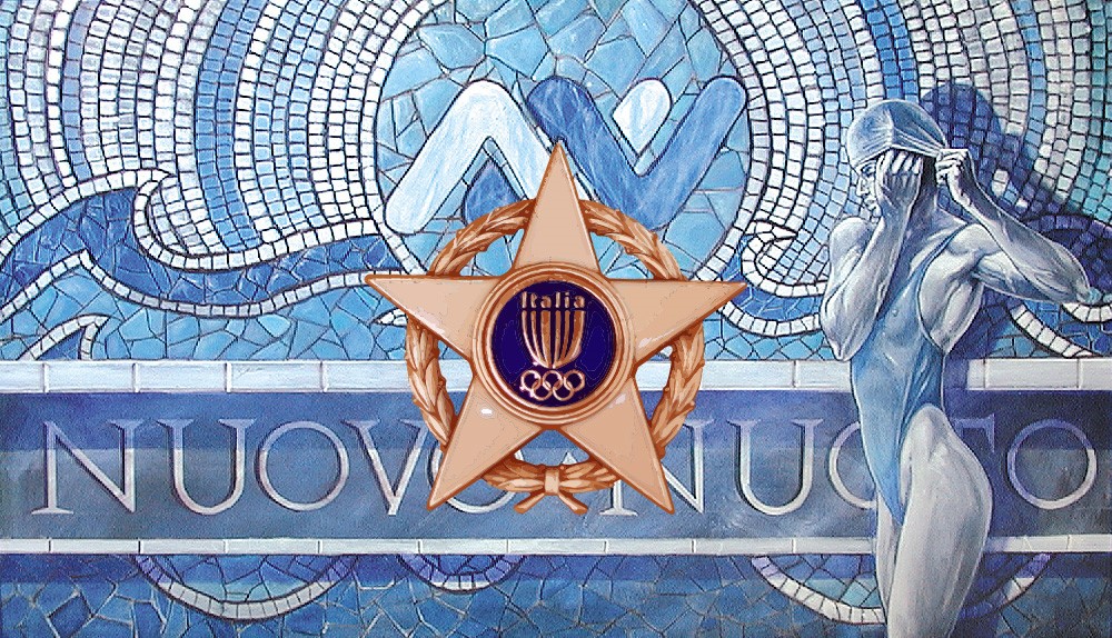 nuovo nuoto stella di bronzo