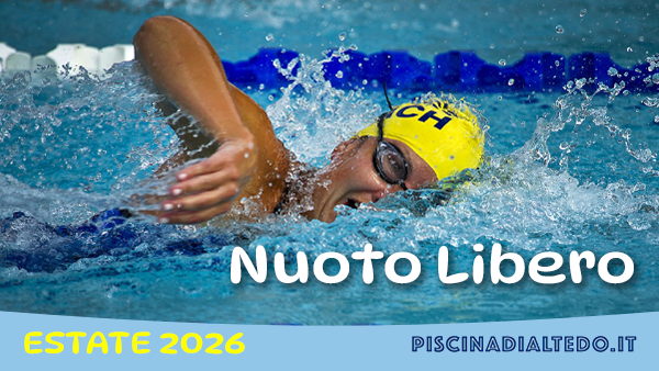 nuoto libero ESTATE 2026